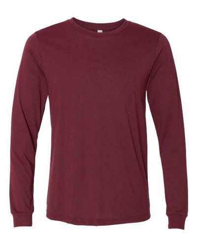 BELLA + CANVAS 3501CVC Heather Cardinal — front
