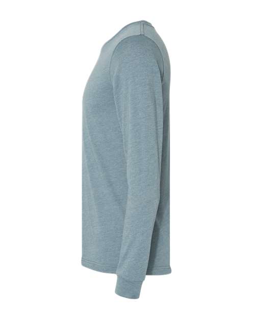 BELLA + CANVAS 3501CVC Heather Slate — direct side