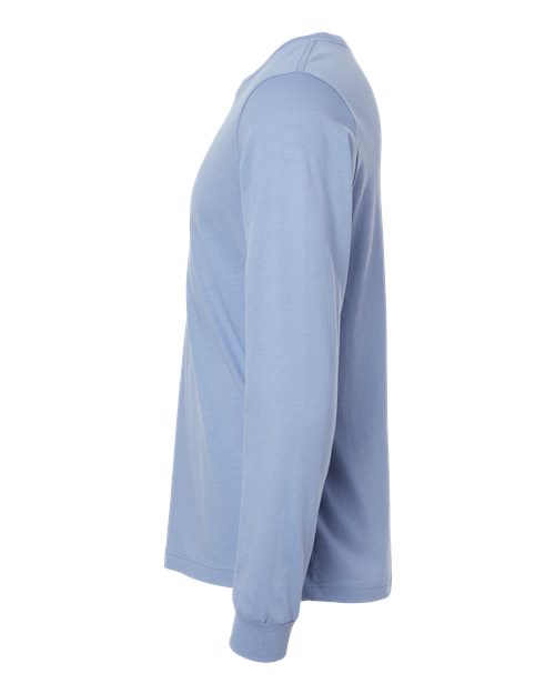 BELLA + CANVAS 3501 Lavender Blue — direct side