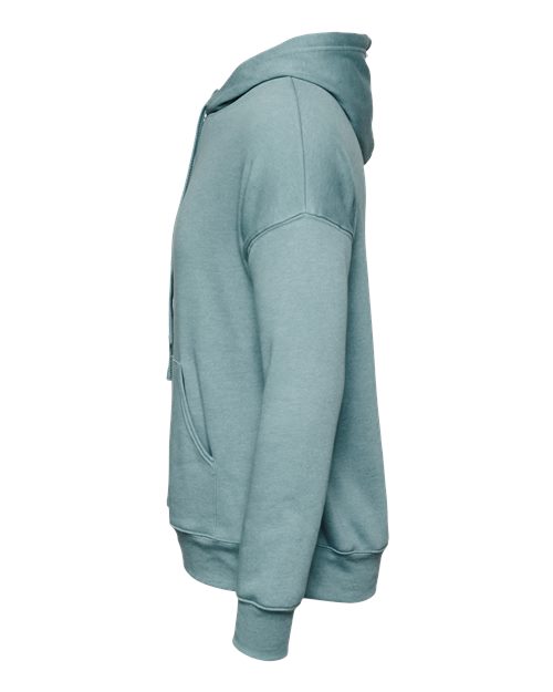 BELLA + CANVAS 3729 Heather Blue Lagoon — direct side