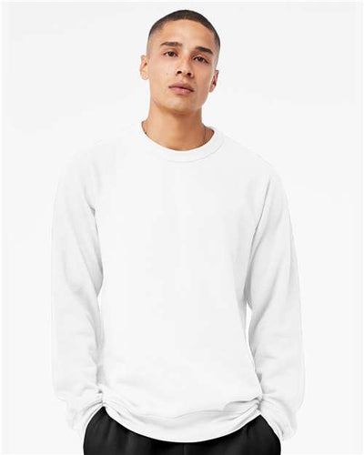 BELLA + CANVAS 3901 White — on model front