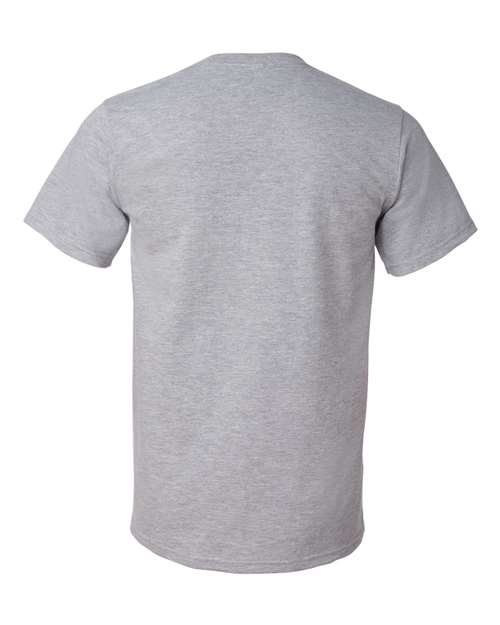 Gildan 980 Heather Grey — back