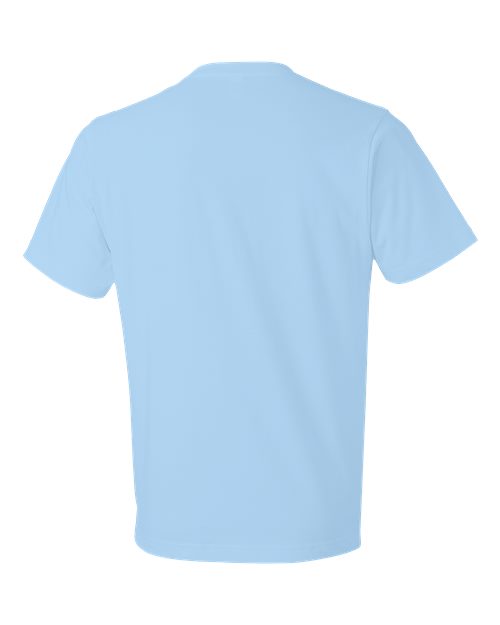 Gildan 980 Baby Blue — back