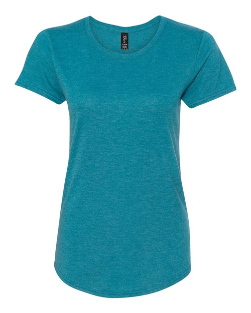 Gildan 6750L Heather Galapagos Blue — front