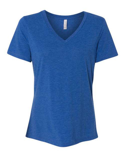 BELLA + CANVAS 6415 True Royal Triblend — front