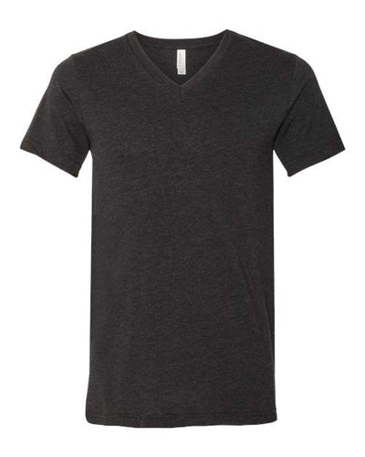 BELLA + CANVAS 3005CVC Black Heather — front