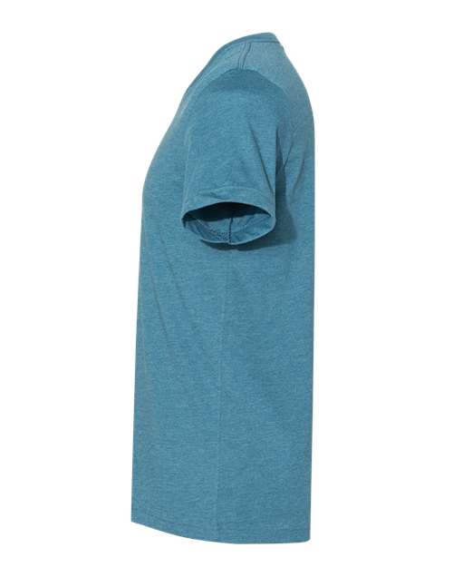 BELLA + CANVAS 3005CVC Heather Deep Teal — direct side