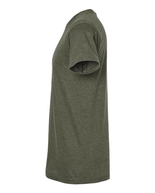Tultex 202 Heather Military Green — direct side