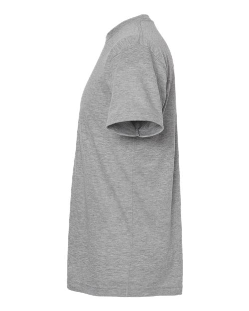 Tultex 241 Heather Grey — direct side