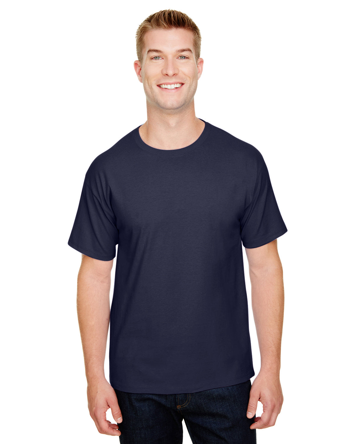 Unisex Ringspun Cotton T-Shirt - Navy