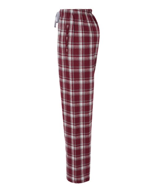 Boxercraft BW6620 Heritage Maroon Plaid — direct side
