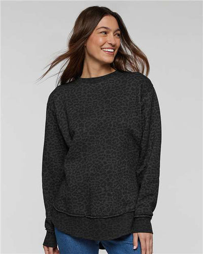 LAT 3525 Black Leopard — on model front