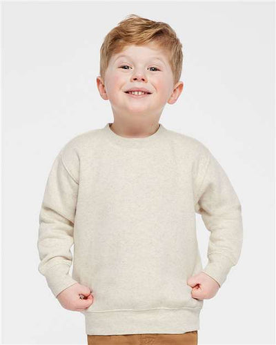 Rabbit Skins 3317 Natural Heather — on model front