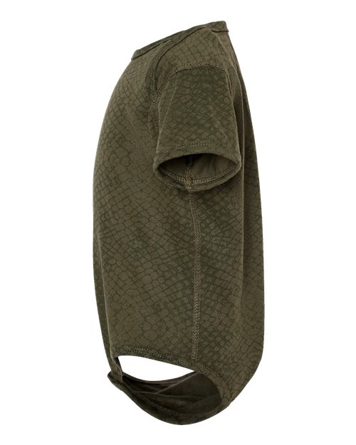 Rabbit Skins 4424 Green Reptile — direct side