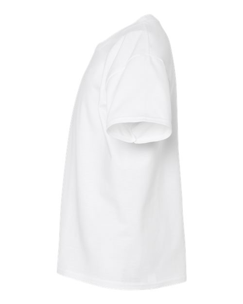 Gildan 65000B White — direct side