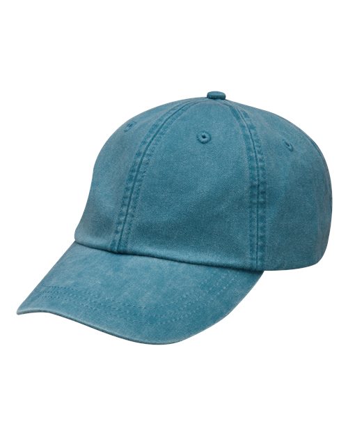Adams Headwear LP101 Teal — front