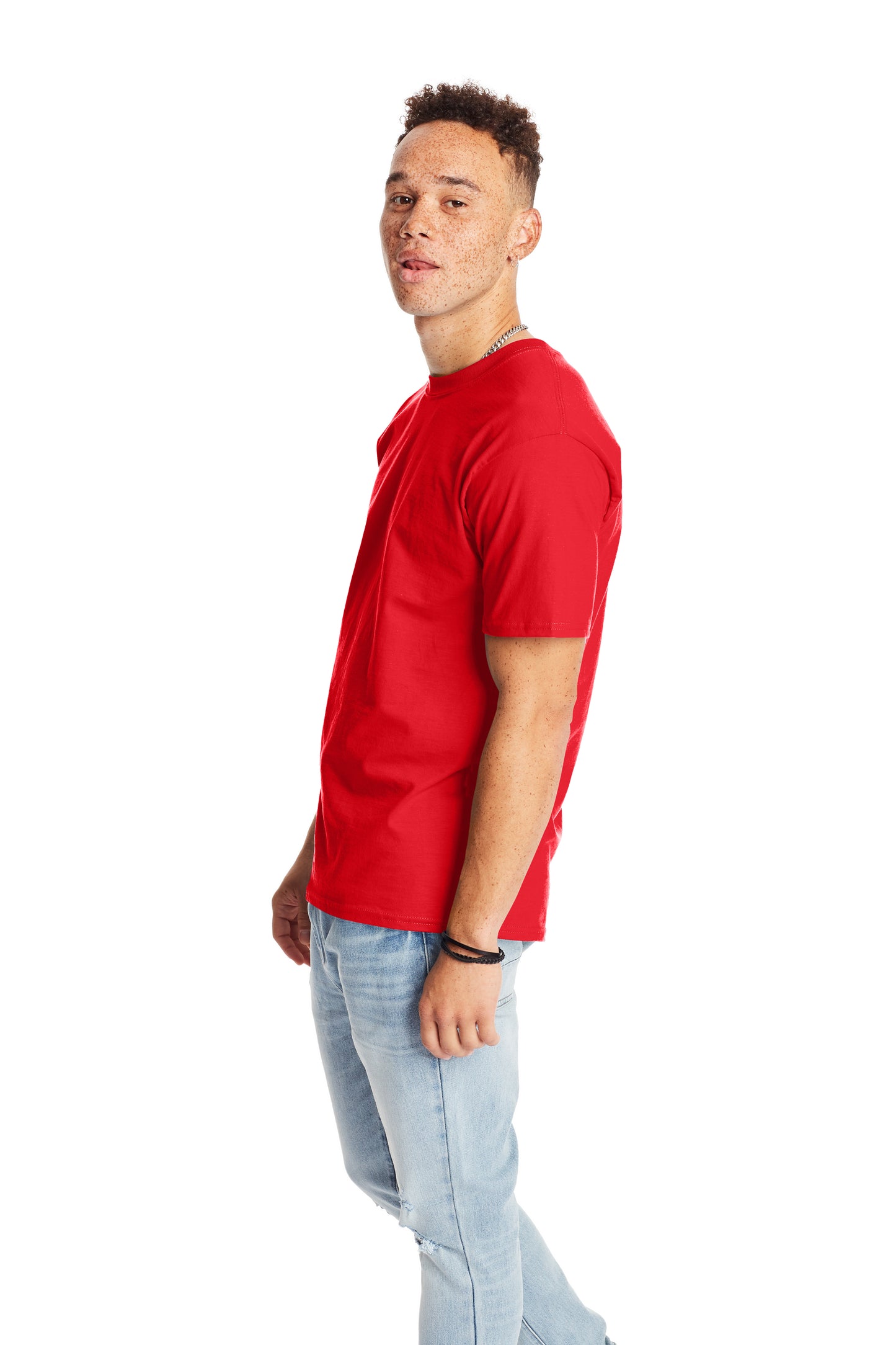 Beefy-T® Short Sleeve Tee - Athletic Red