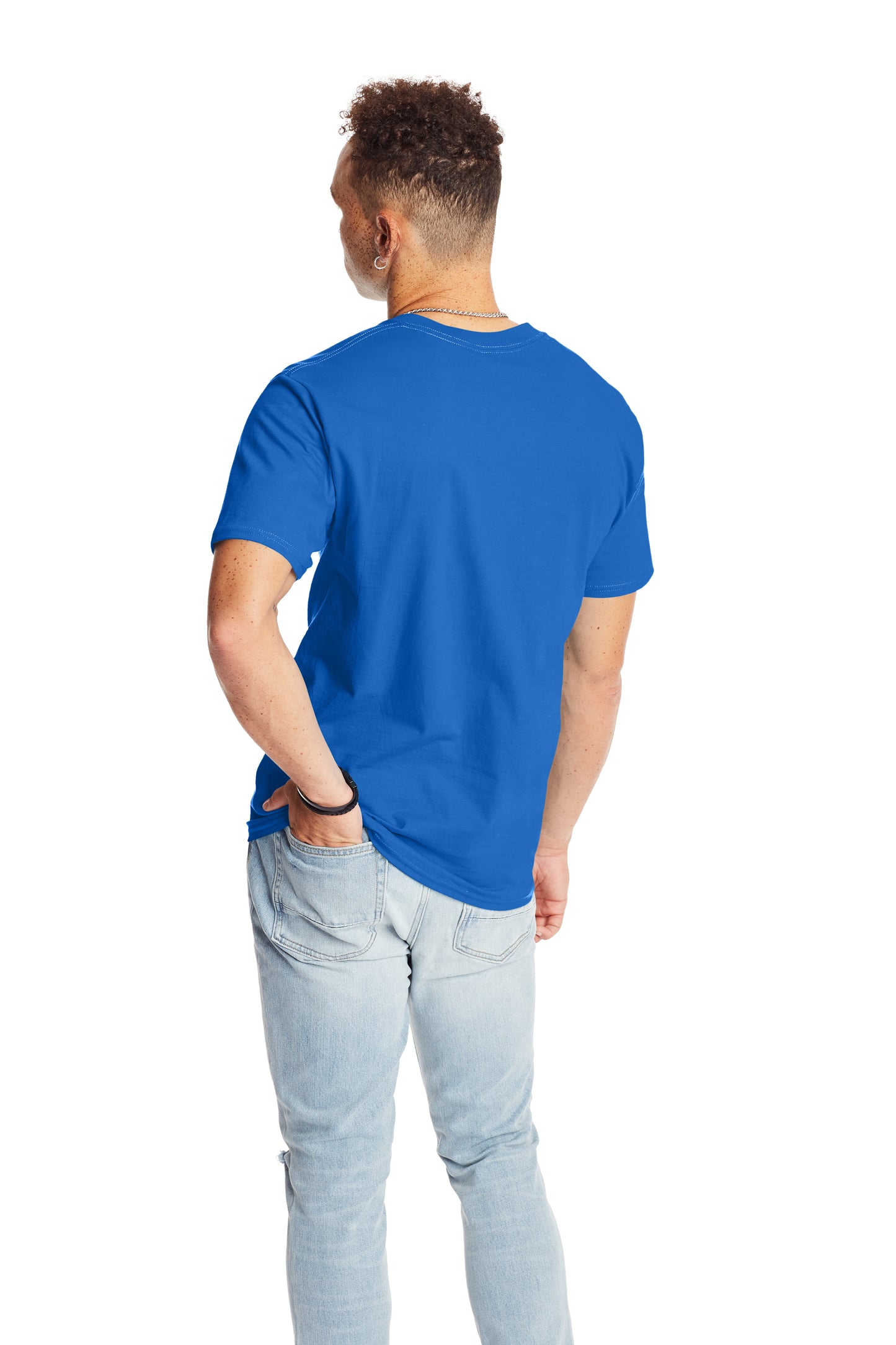Beefy-T® Short Sleeve Tee - Bluebell Breeze
