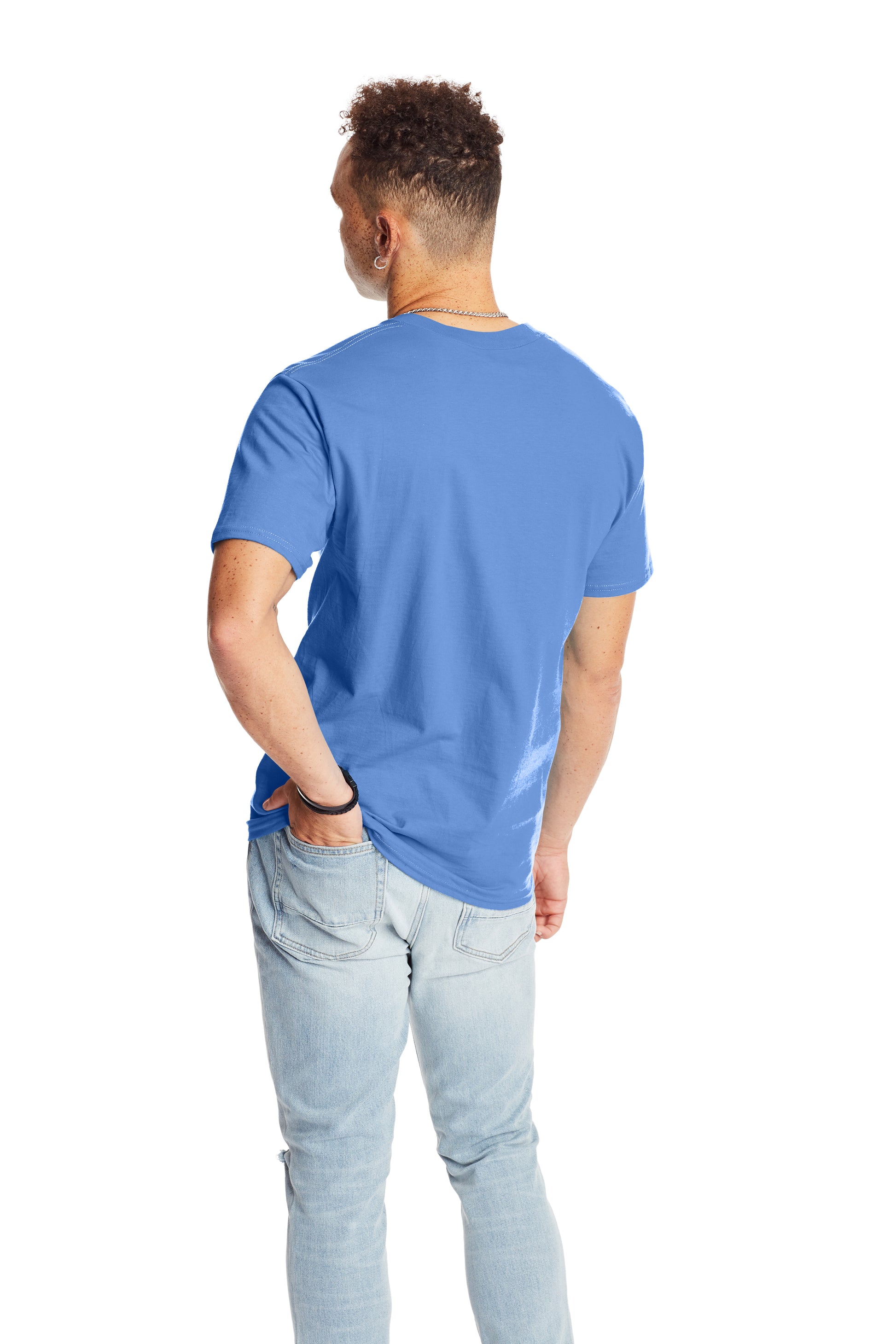 Beefy-T® Short Sleeve Tee - Carolina Blue