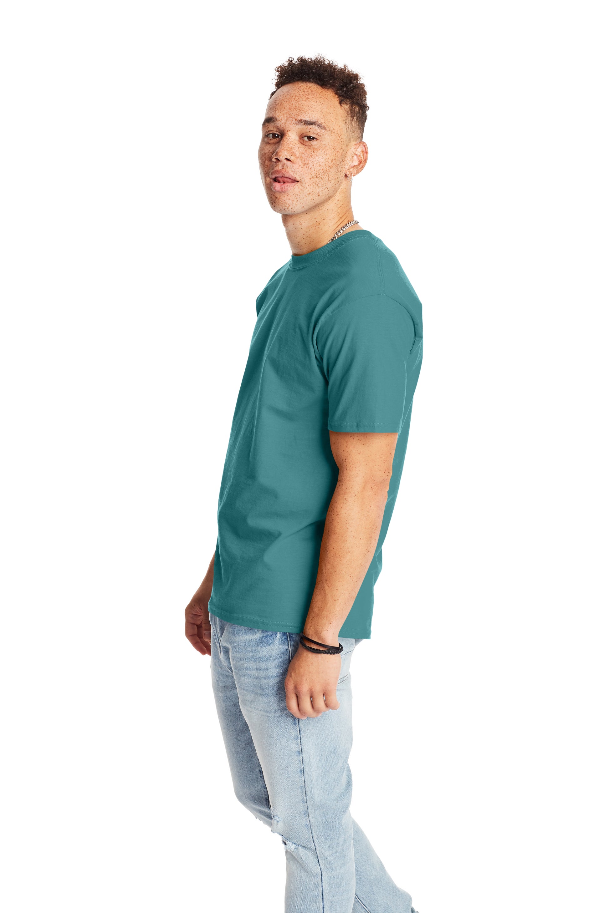 Beefy-T® Short Sleeve Tee - Green Clay