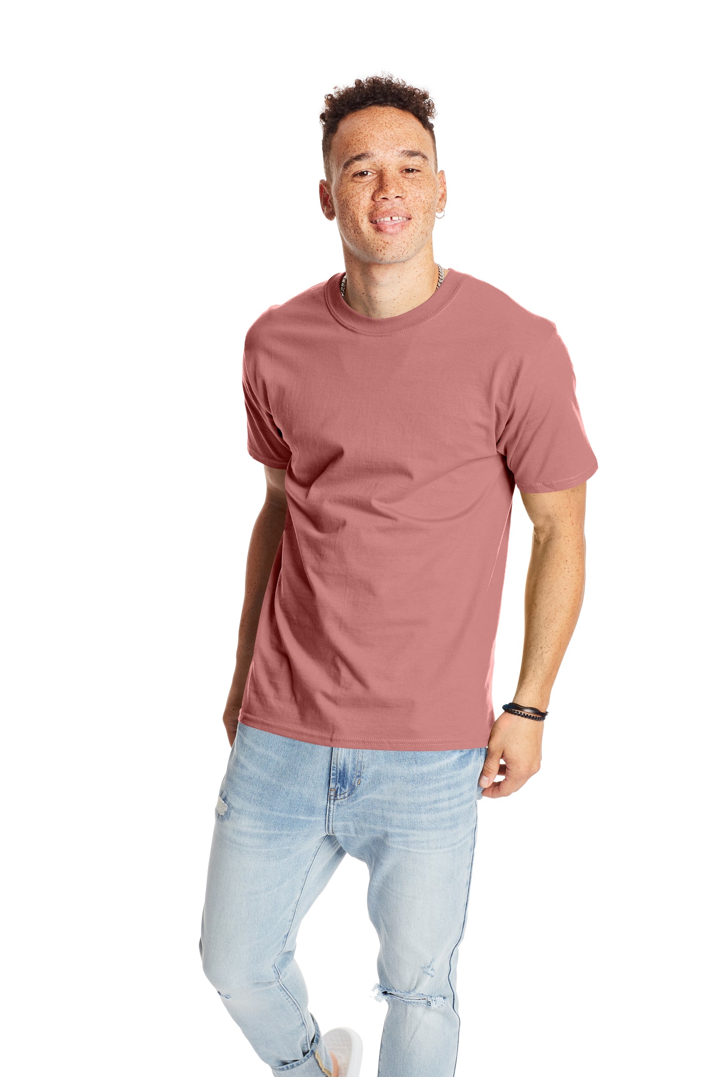 Beefy-T® Short Sleeve Tee - Mauve