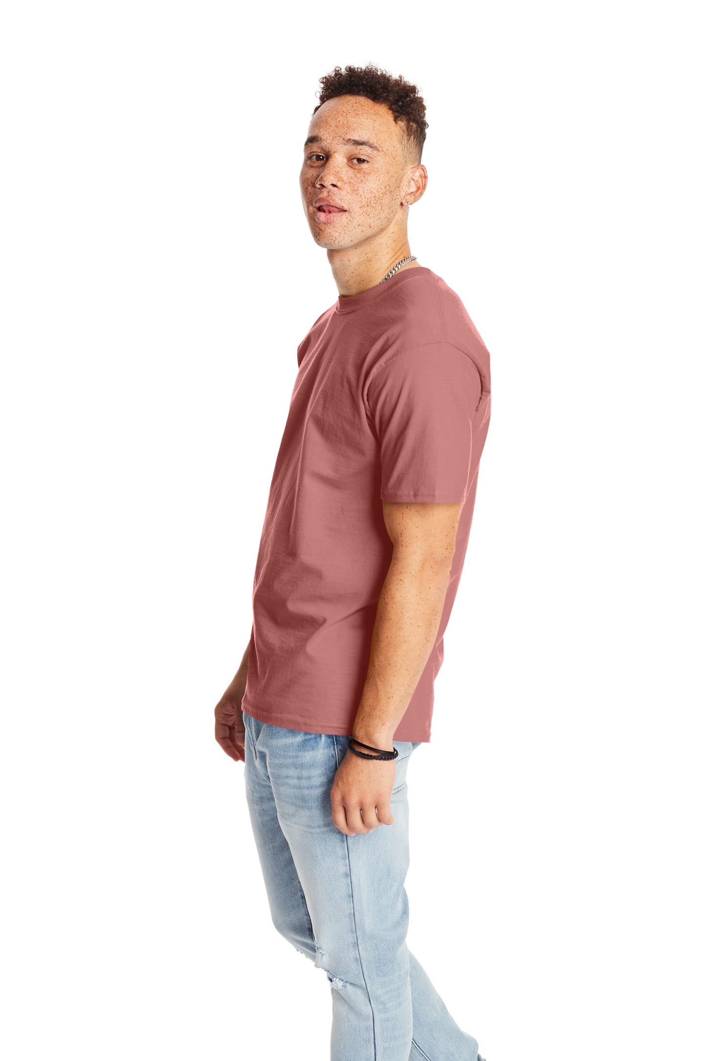 Beefy-T® Short Sleeve Tee - Mauve