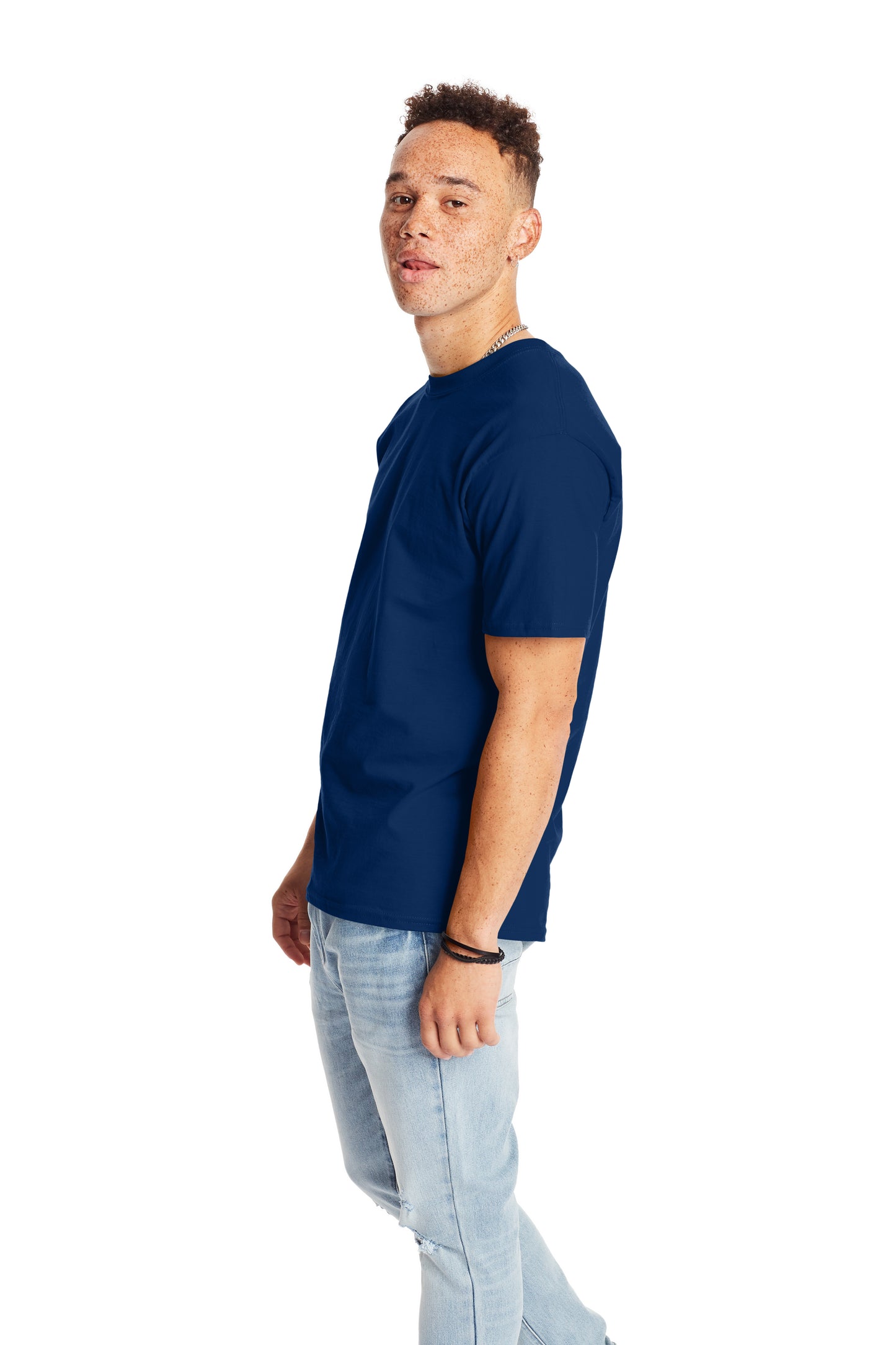 Beefy-T® Short Sleeve Tee - Regal Navy