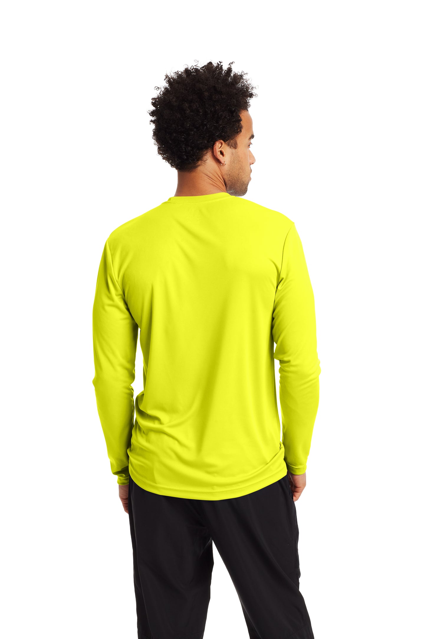 Cool DRI® Long Sleeve Tee - Safety Green