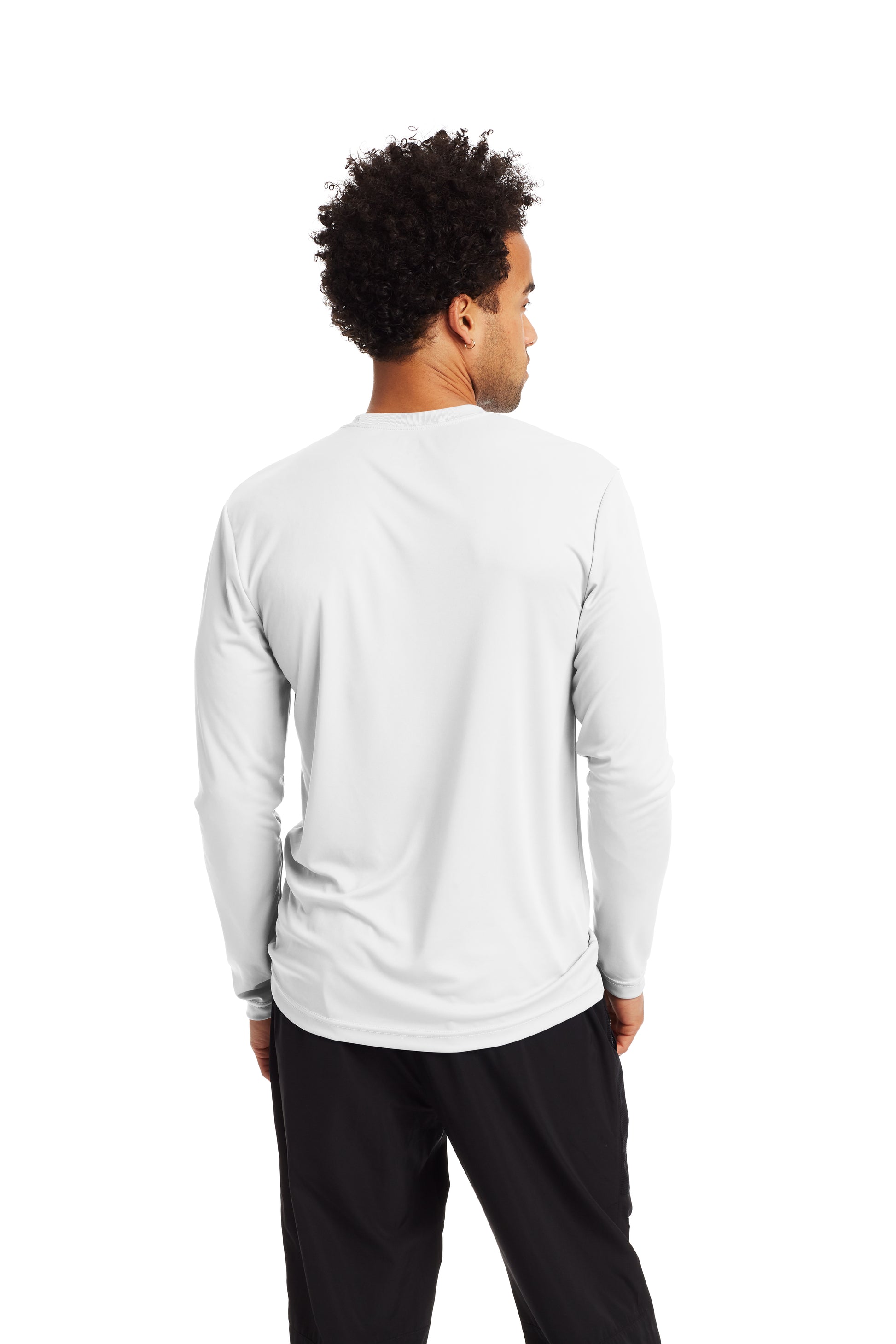 Cool DRI® Long Sleeve Tee - White