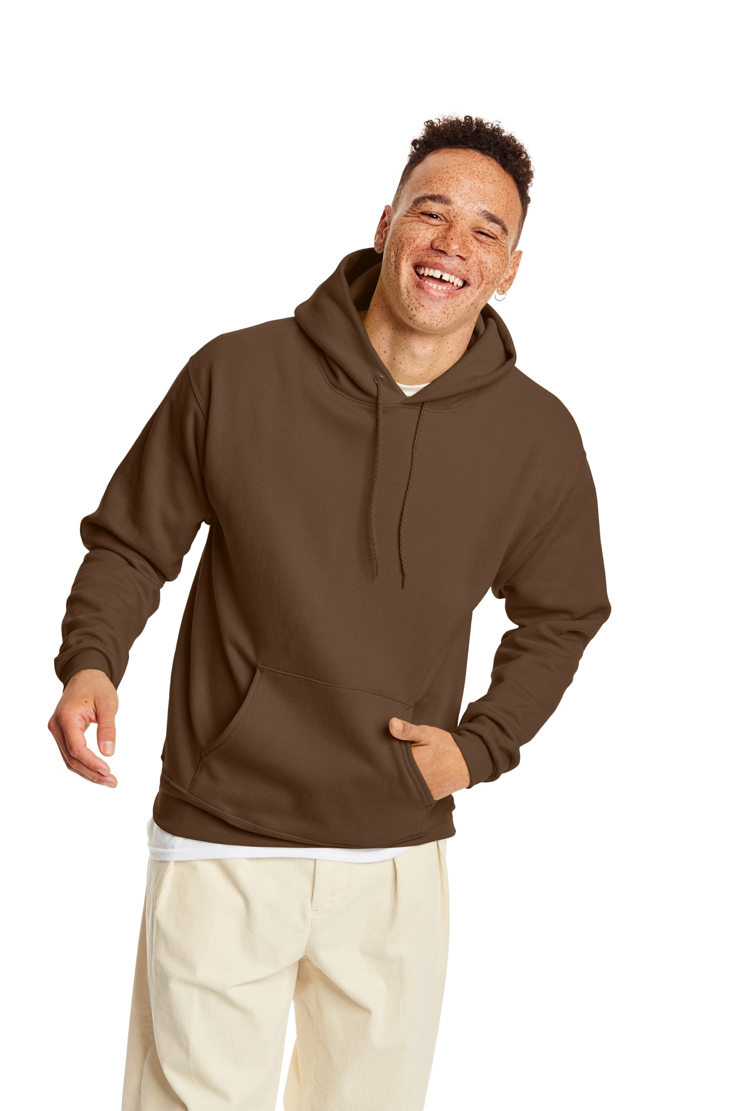 Ecosmart® 50/50 Pullover Hoodie - Army Brown