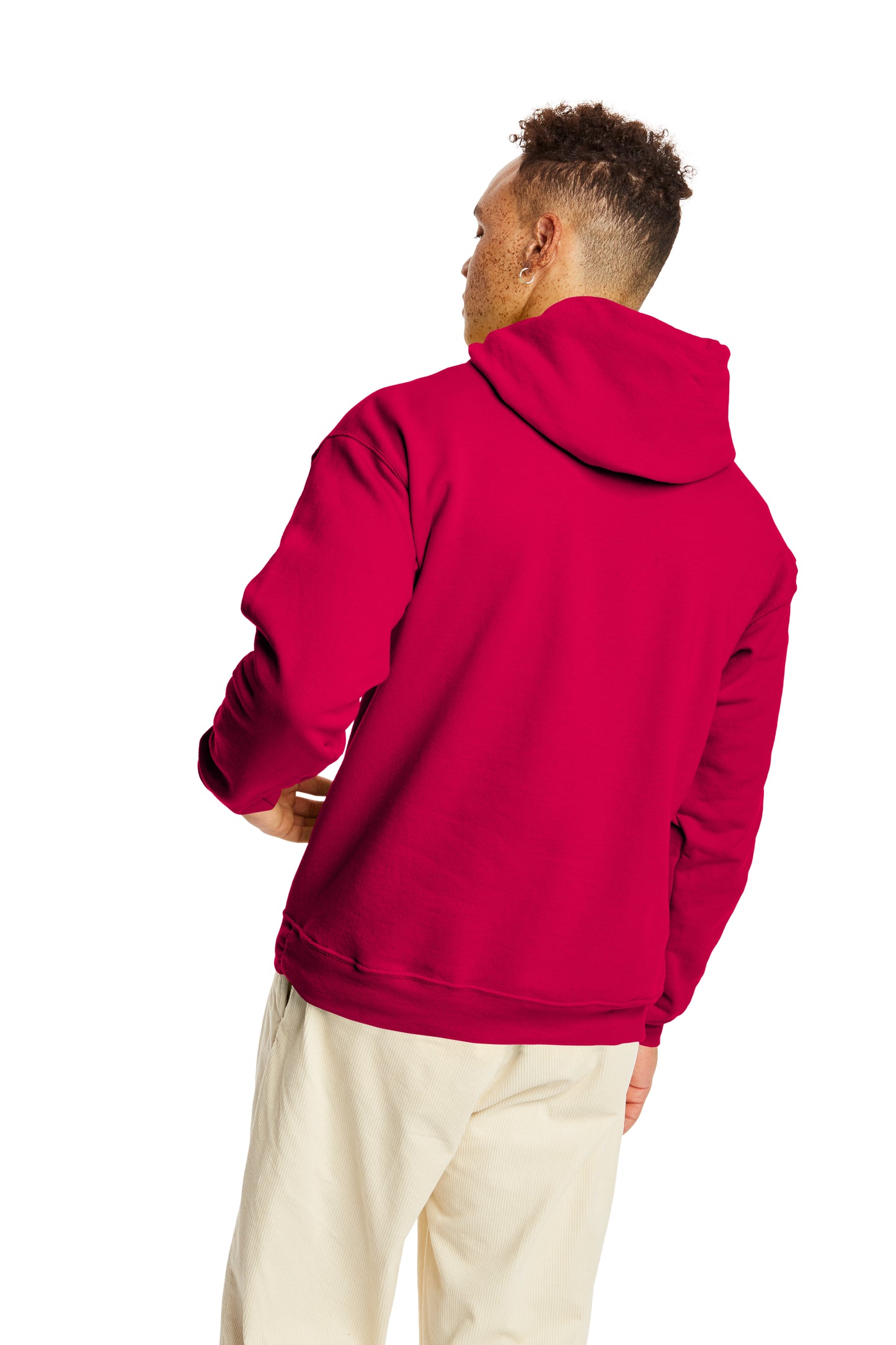 Ecosmart® 50/50 Pullover Hoodie - Athletic Crimson