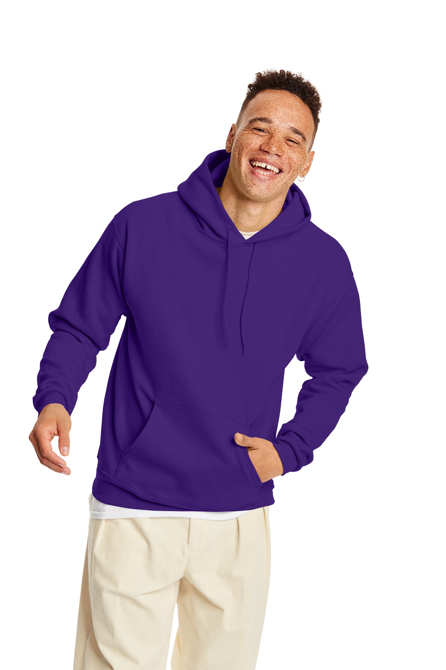 Ecosmart® 50/50 Pullover Hoodie - Athletic Purple