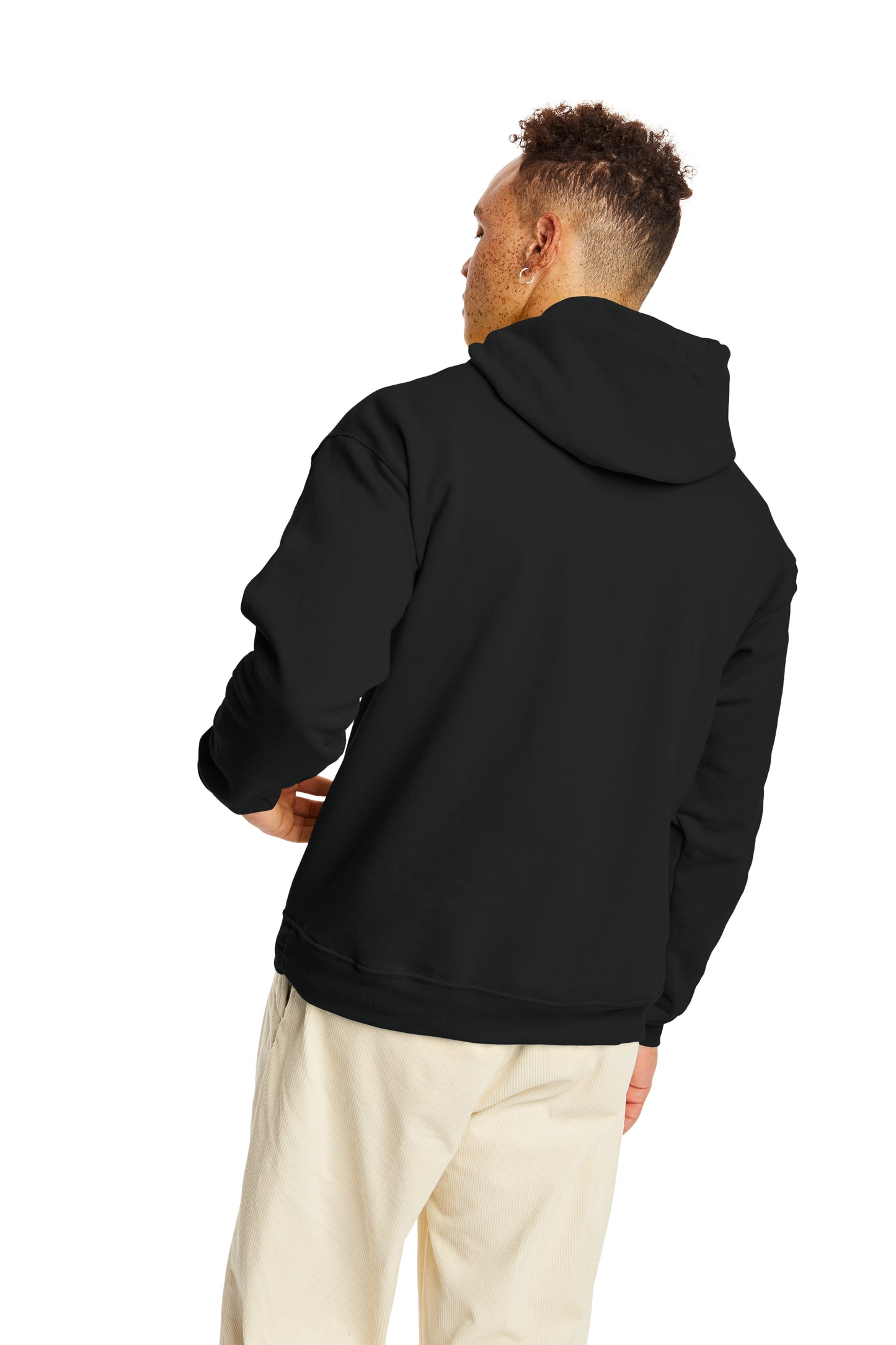 Ecosmart® 50/50 Pullover Hoodie - Black