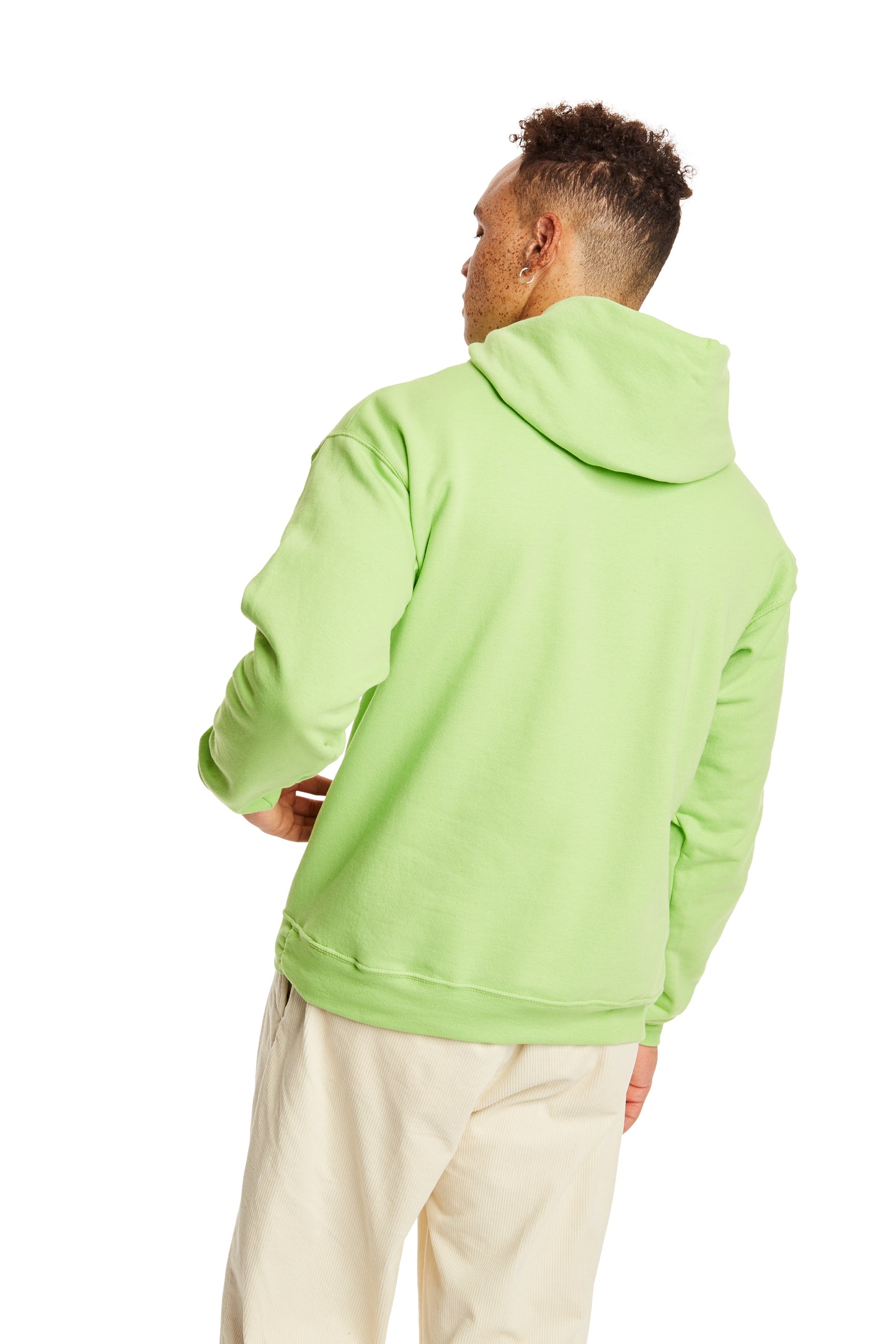 Ecosmart® 50/50 Pullover Hoodie - Lime