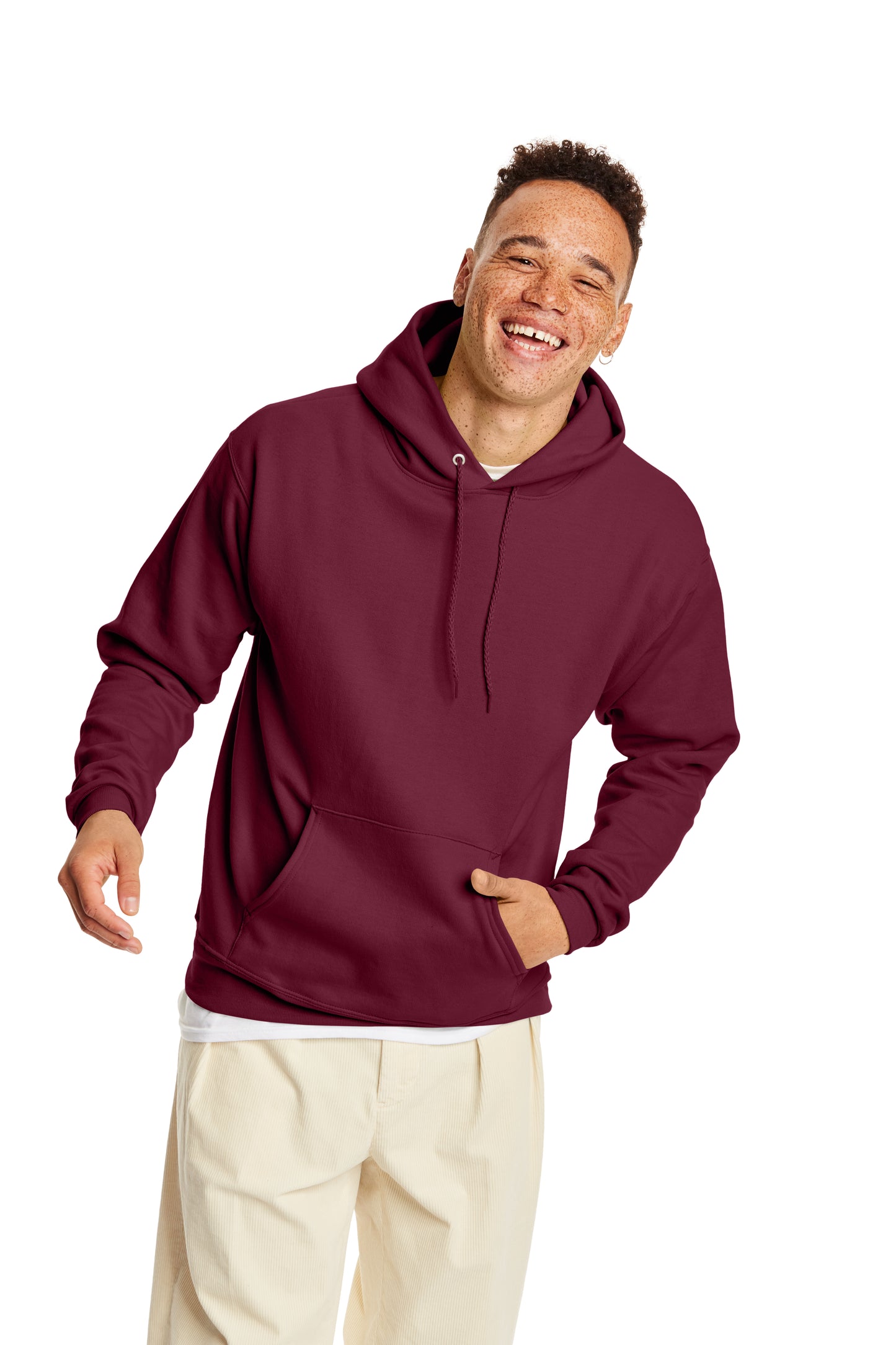 Ecosmart® 50/50 Pullover Hoodie - Maroon