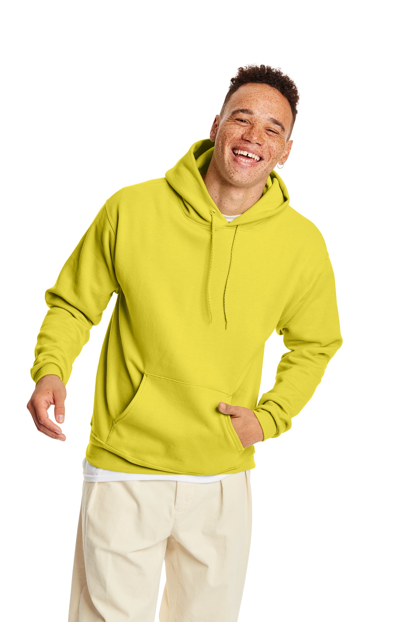 Ecosmart® 50/50 Pullover Hoodie - Yellow
