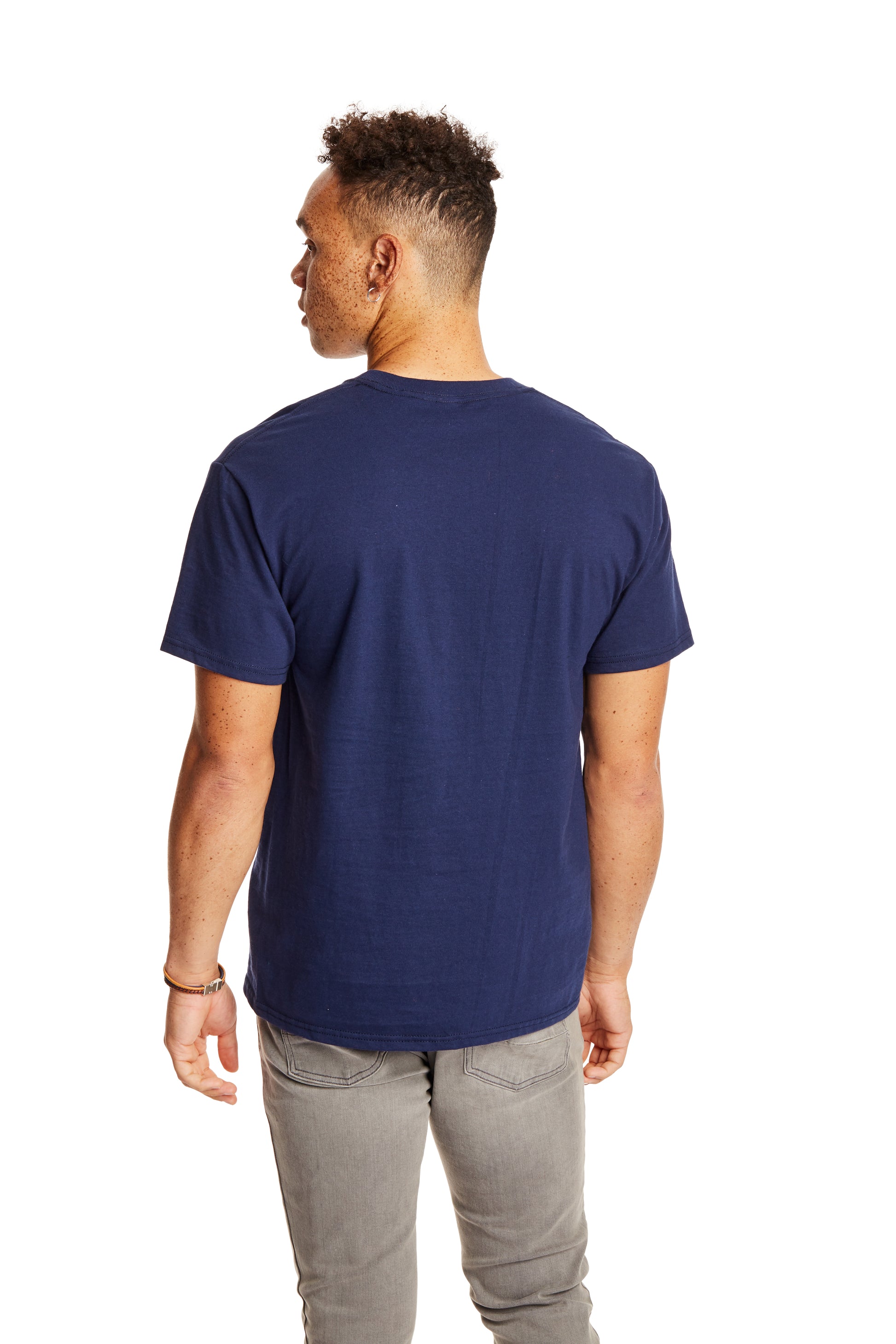 Beefy-T® Short Sleeve Pocket Tee - Navy