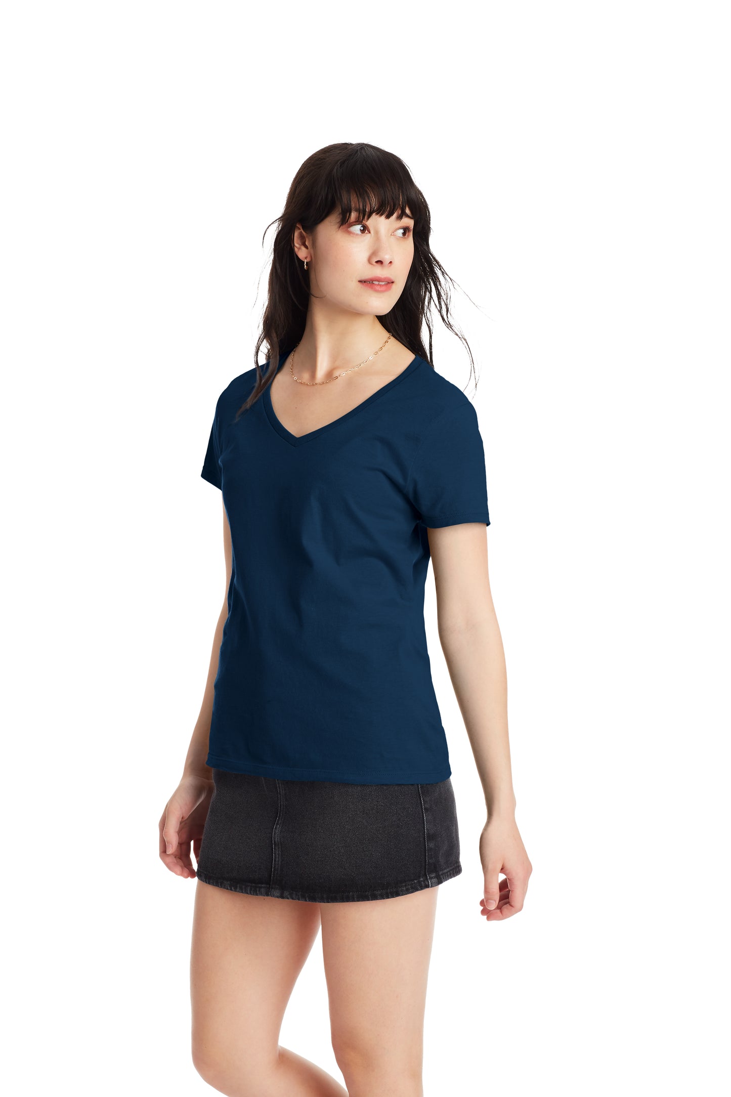 Women's Perfect-T Short Sleeve V-neck - Navy