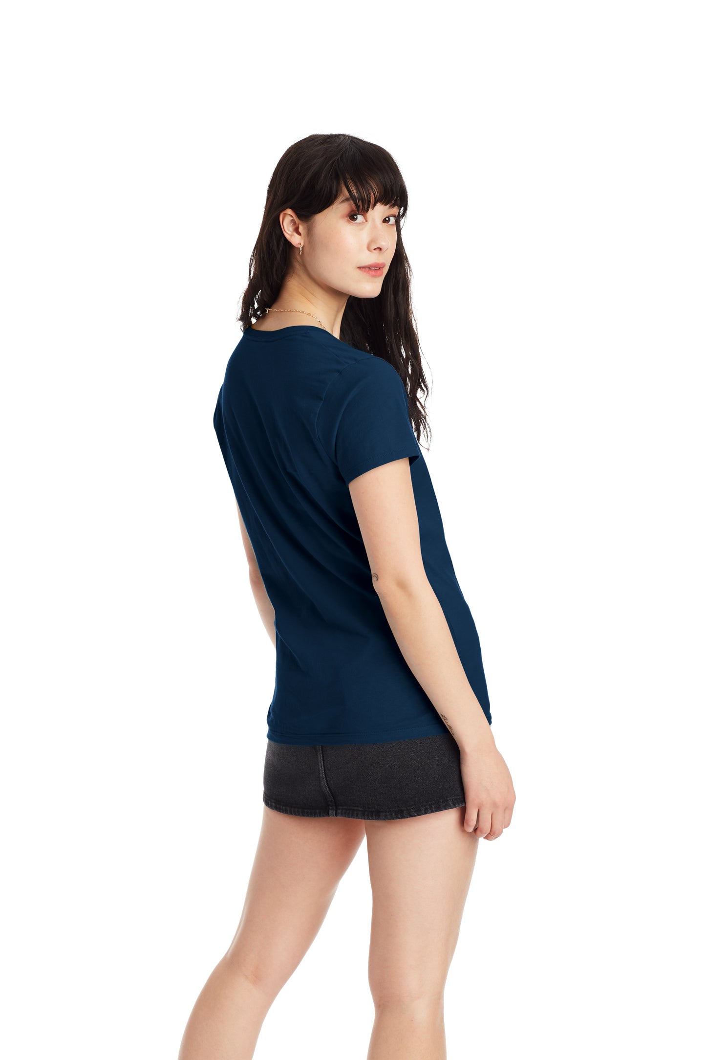 Women's Perfect-T Short Sleeve V-neck - Navy