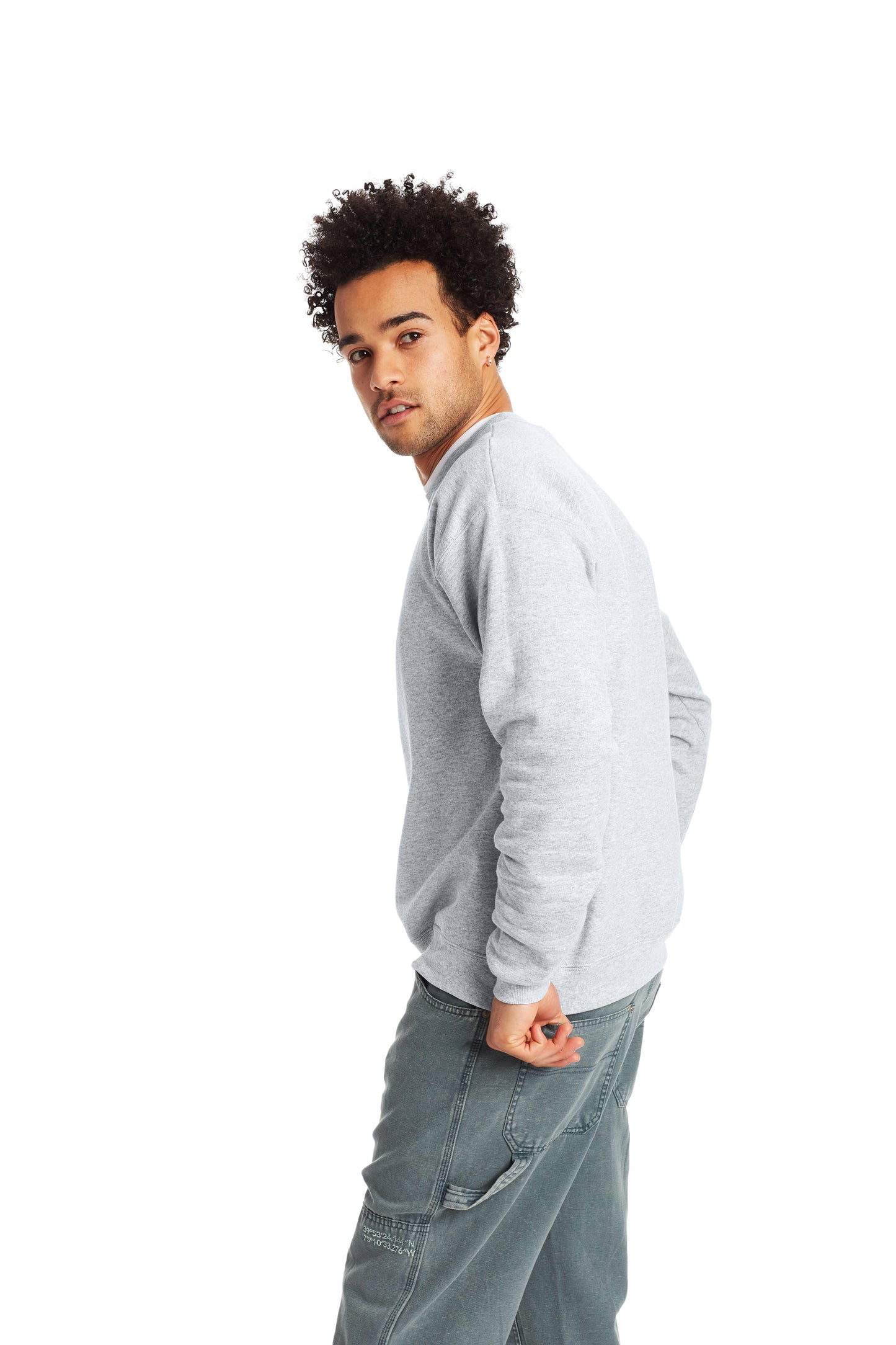 Unisex Ecosmart® 50/50 Crewneck Sweatshirt - Ash