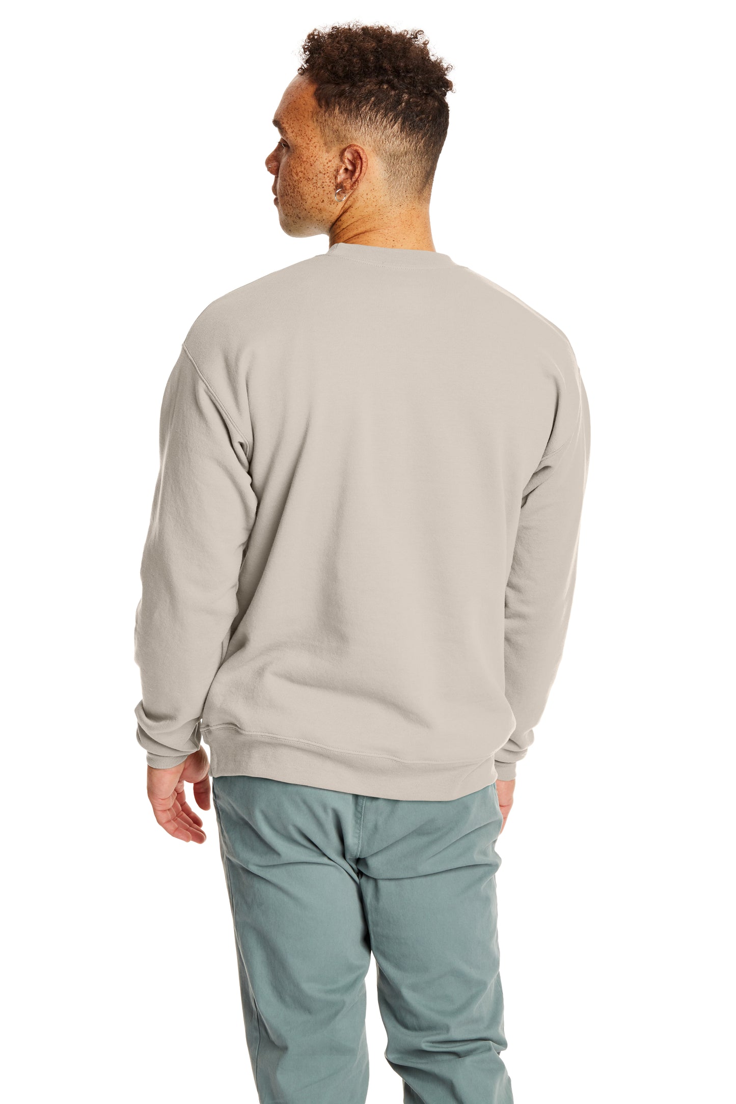 Unisex Ecosmart® 50/50 Crewneck Sweatshirt - Sand
