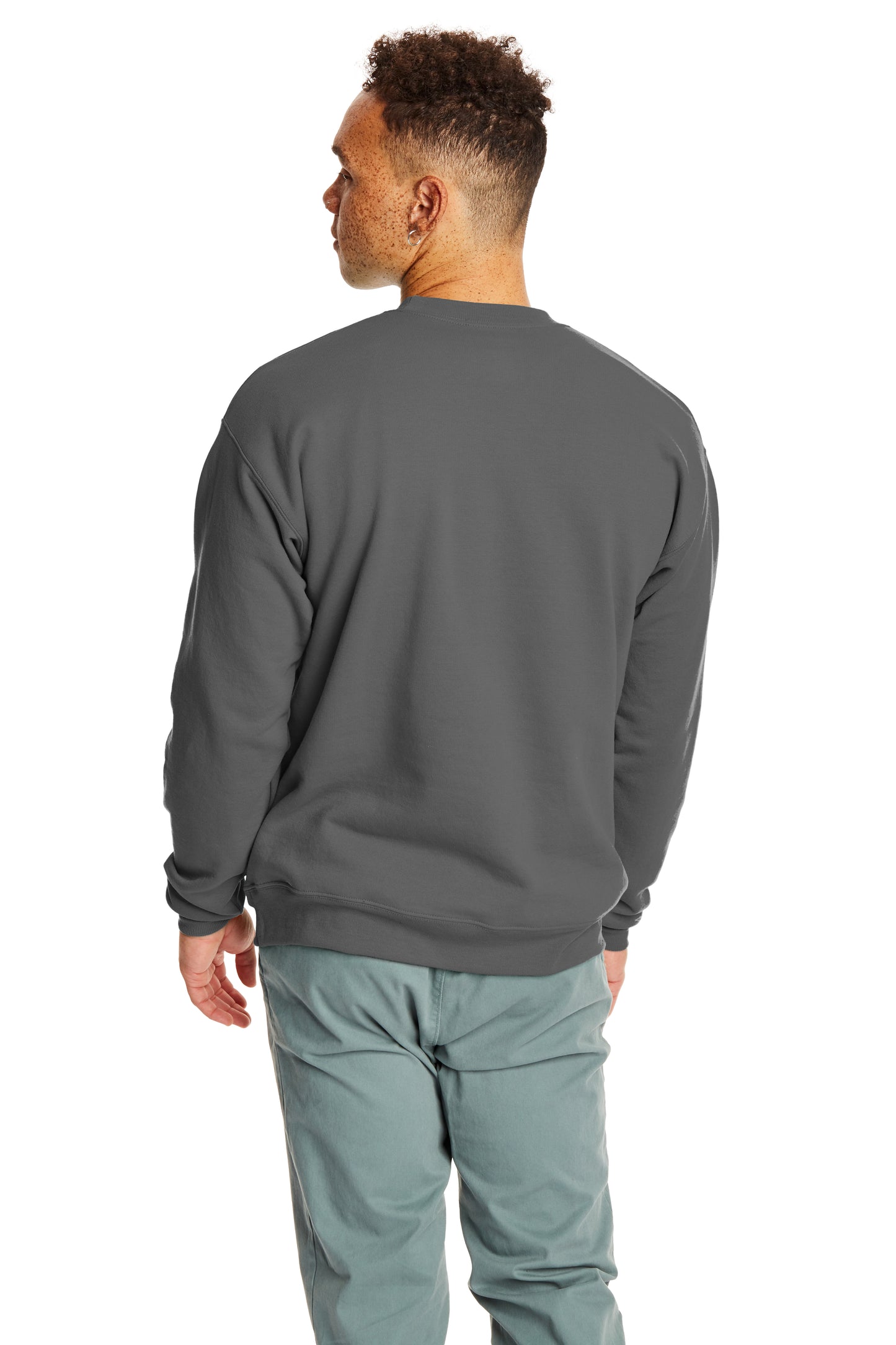 Unisex Ecosmart® 50/50 Crewneck Sweatshirt - Smoke Gray