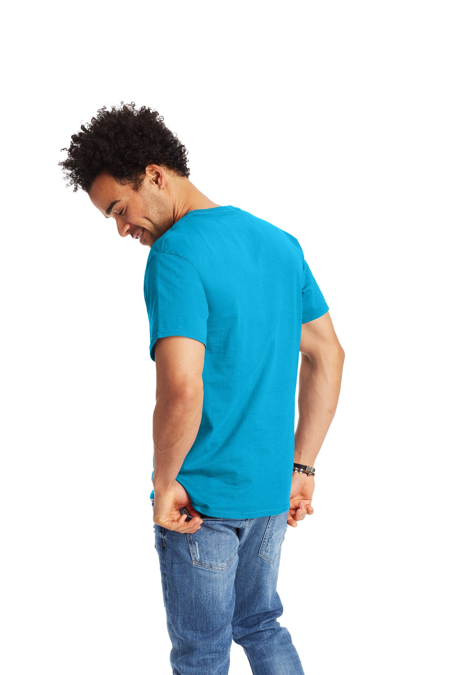 Authentic Short Sleeve Tee - Aquatic Blue
