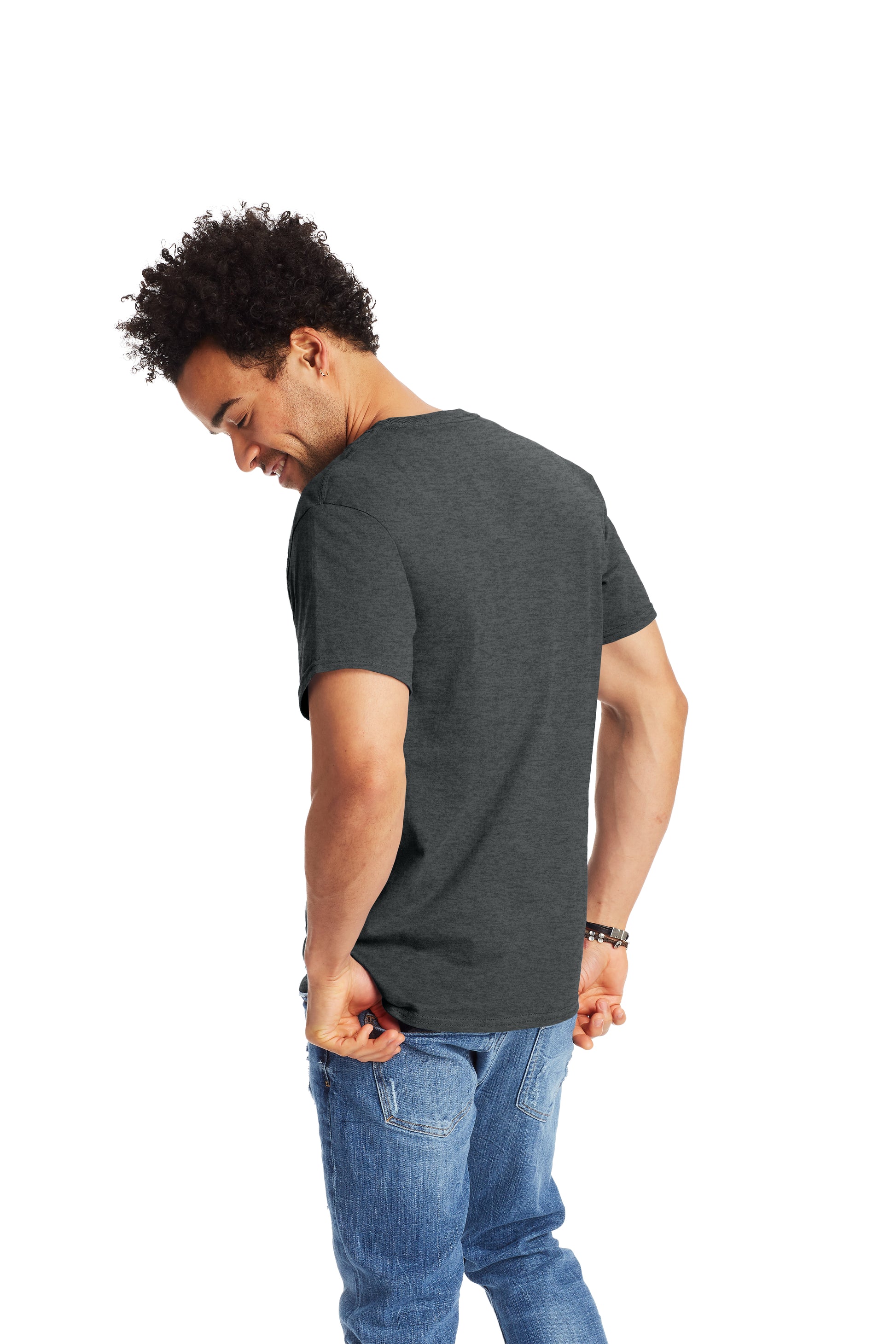 Authentic Short Sleeve Tee - Charcoal Heather