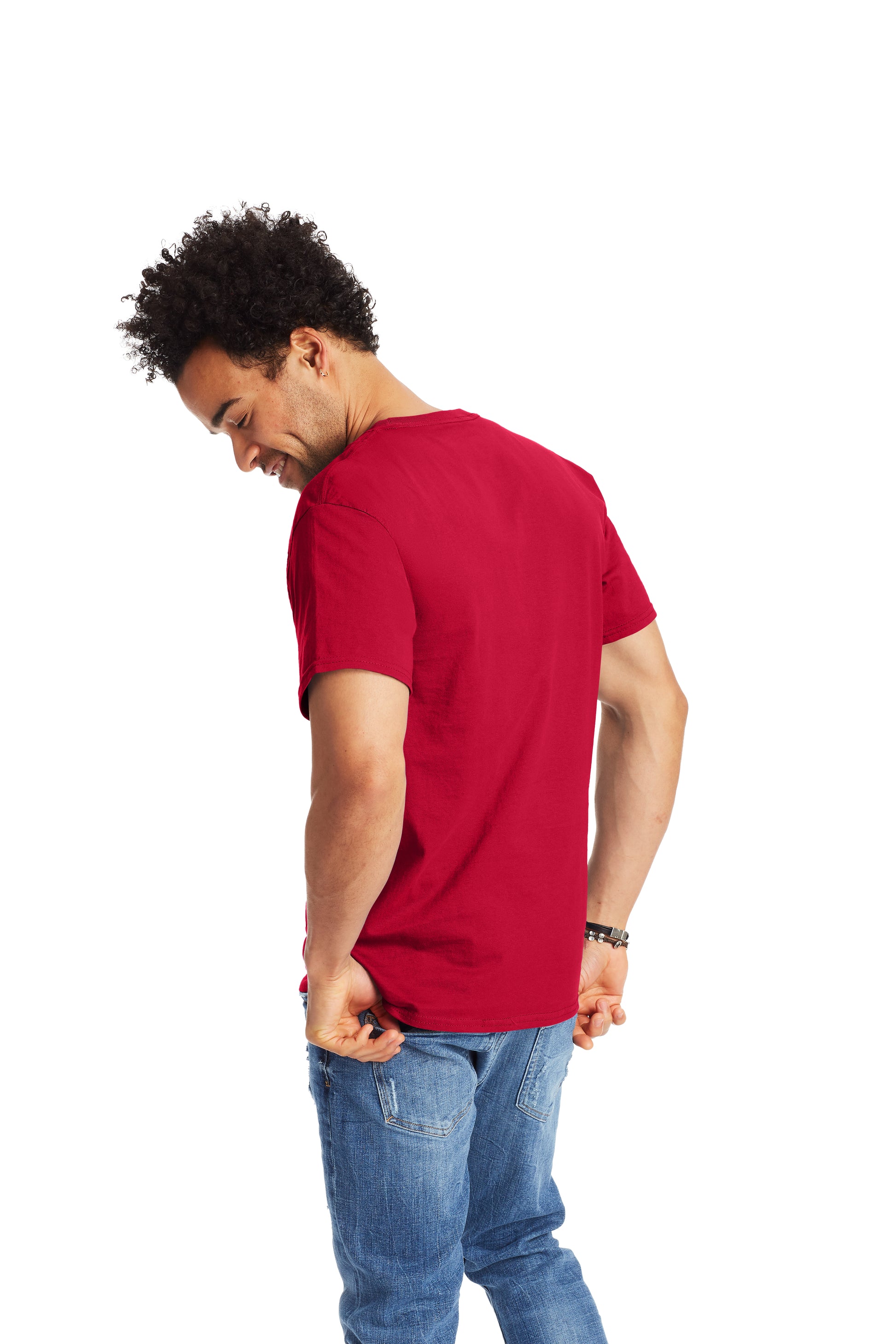 Authentic Short Sleeve Tee - Deep Red