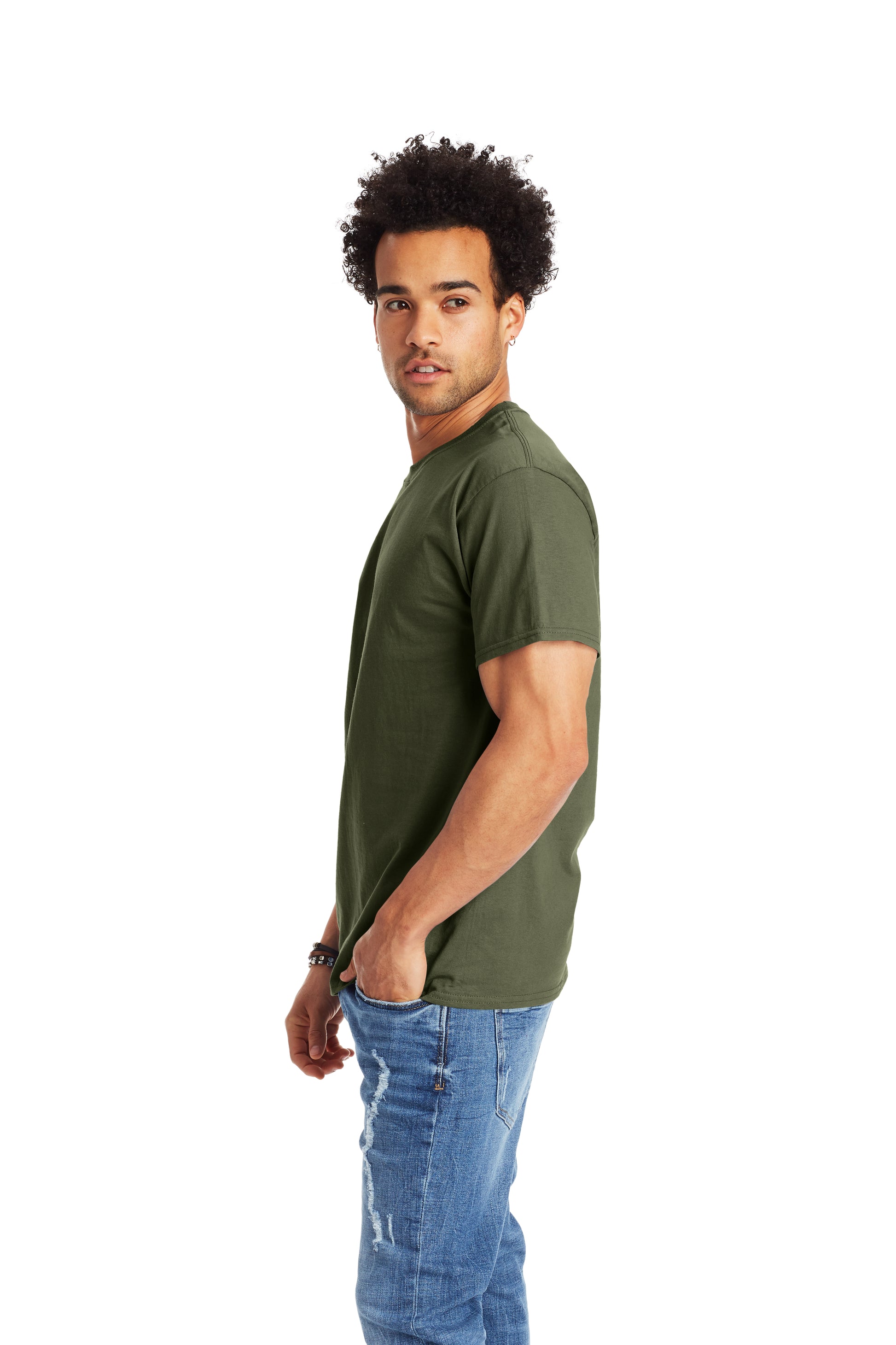 Authentic Short Sleeve Tee - Fatigue Green