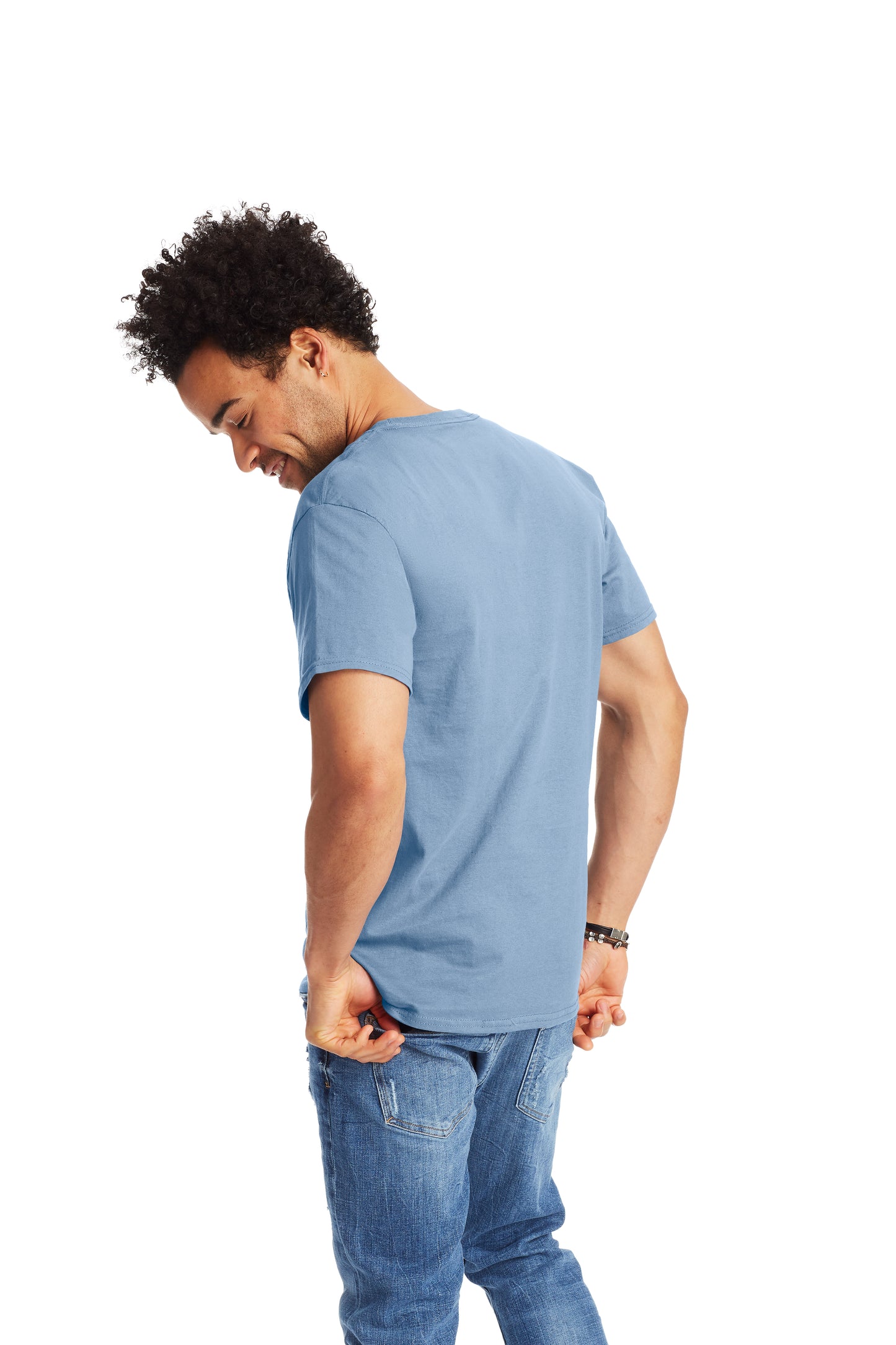 Authentic Short Sleeve Tee - Light Blue