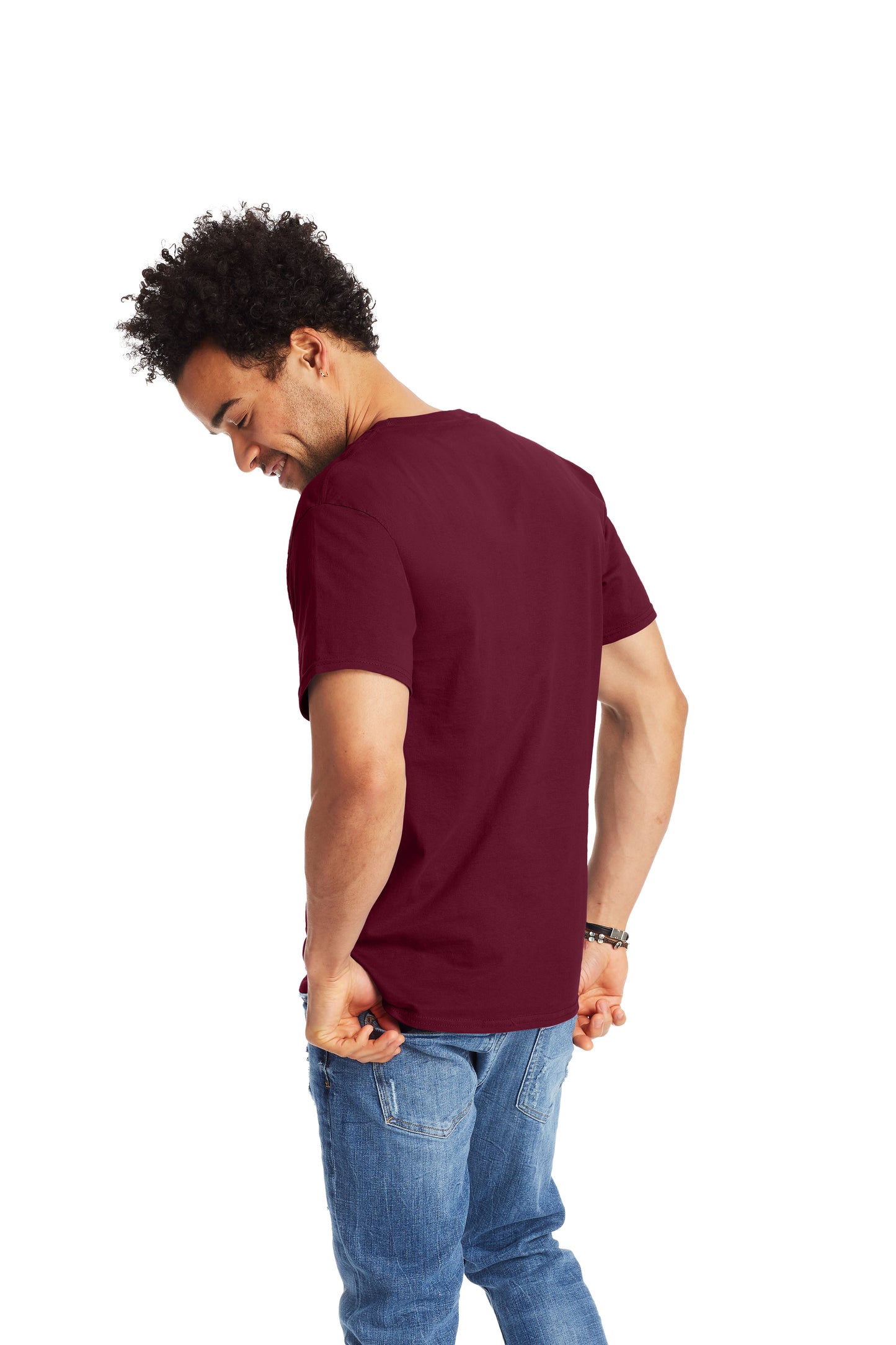 Authentic Short Sleeve Tee - Maroon