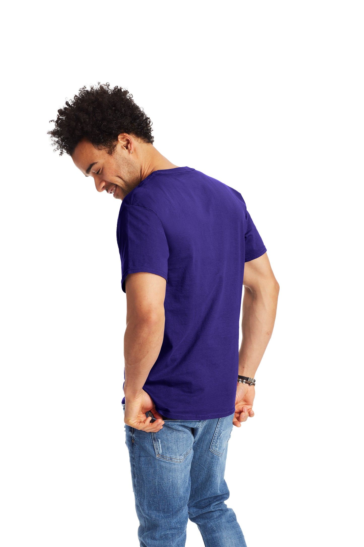 Authentic Short Sleeve Tee - Purple
