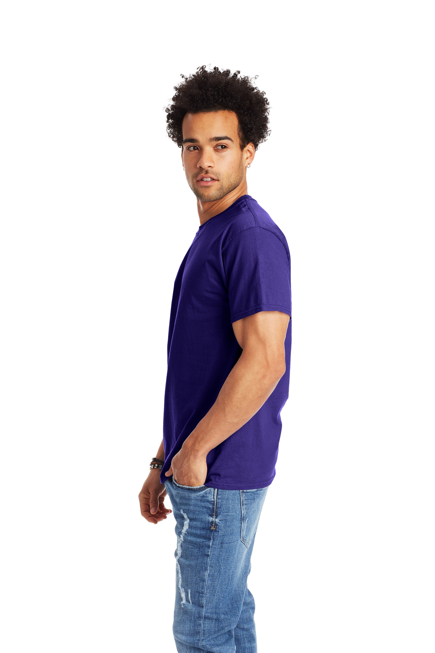 Authentic Short Sleeve Tee - Purple